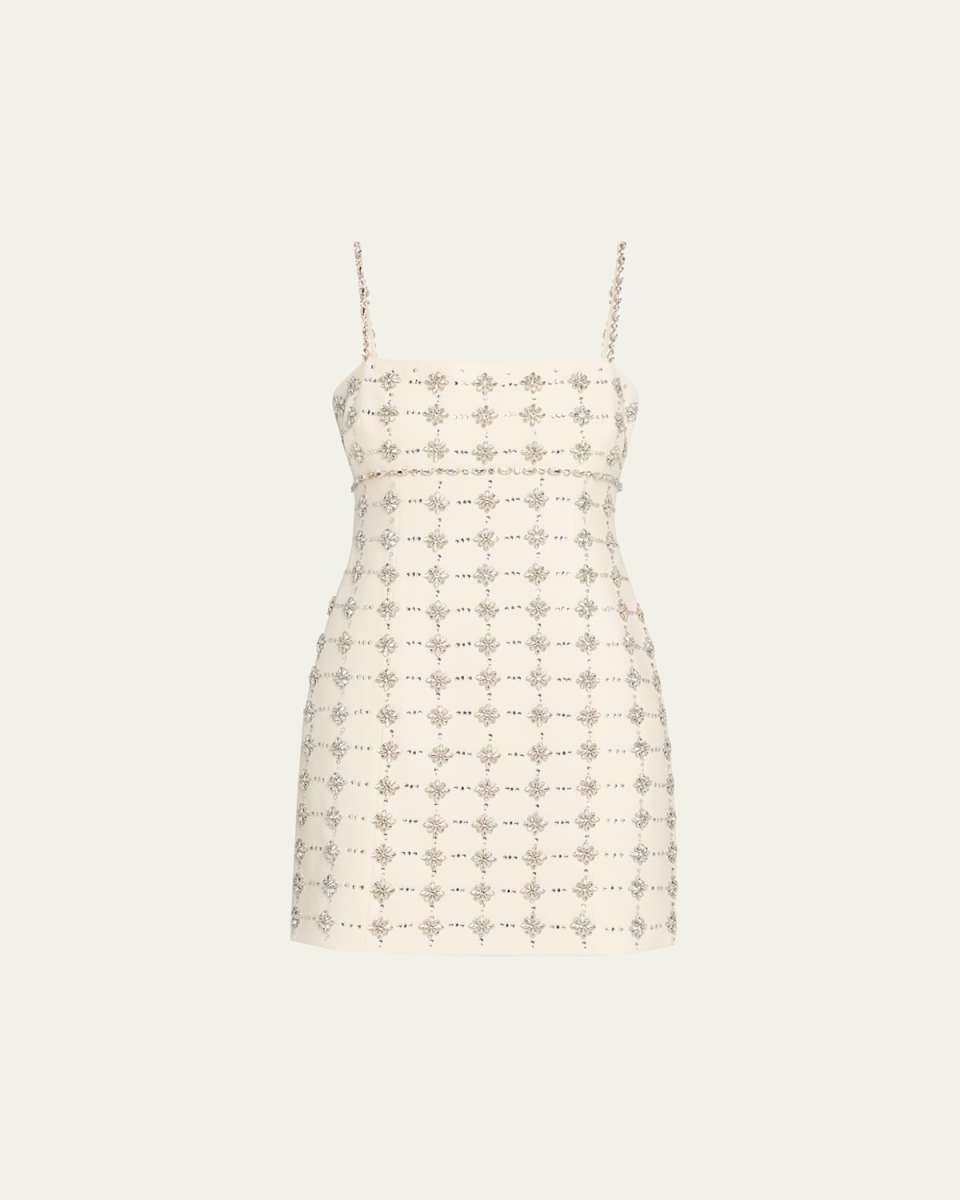 Satine Embellished Mini Dress